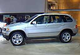 BMW chose to launch it's new X5 at Detroit