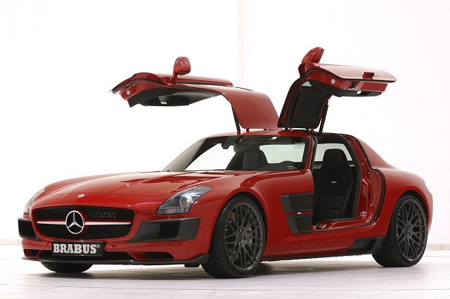 Mercedes SLS Brabus launched in Essen. Image by Brabus.