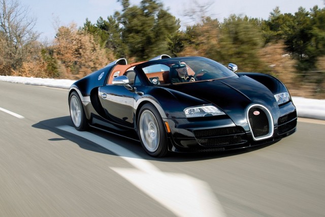 Wind in your hair at 267mph. Image by Bugatti.