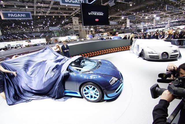 Geneva 2012: Bugatti Veyron Vitesse. Image by Newspress.