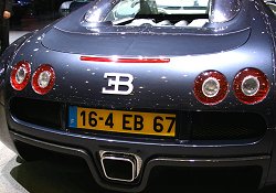2005 Bugatti Veyron. Image by Shane O' Donoghue. Click here for a larger image. 2005 Bugatti Veyron. Image by Shane O' Donoghue.