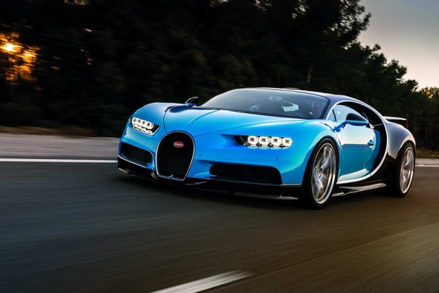 Bugatti blasts away opposition with Chiron. Image by Bugatti.