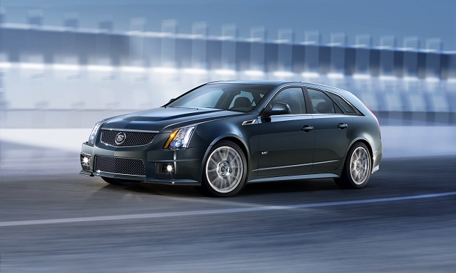 CTS Sport Wagon with extra V. Image by Cadillac.