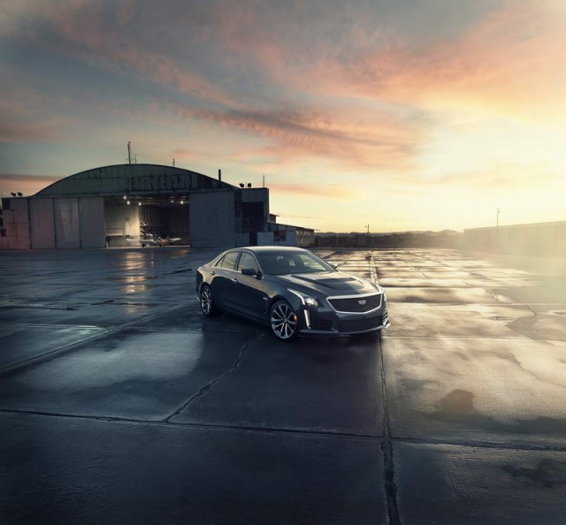 Cadillac ups the ante with 640hp CTS-V. Image by Cadillac.