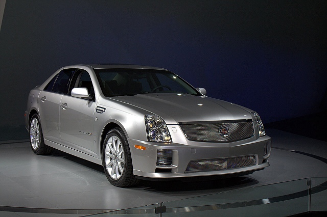 Cadillac CTS-V ready to launch. Image by Shane O' Donoghue.