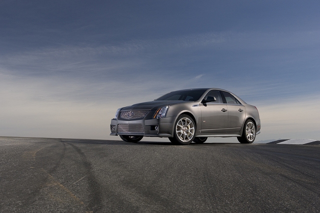 Cadillac reveals the CTS-V in Detroit. Image by Cadillac.