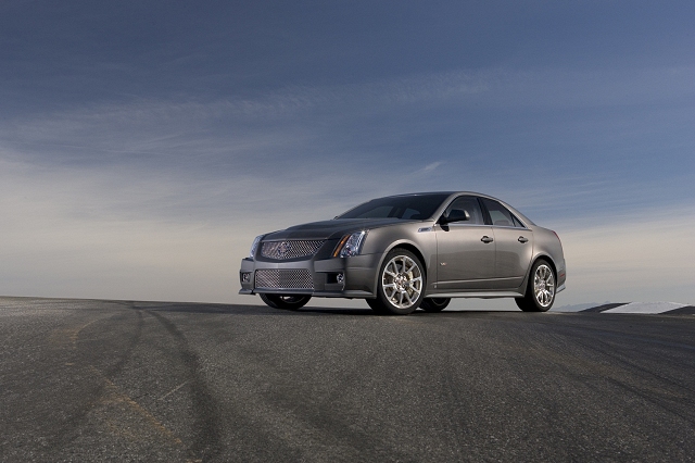 Performance claims for Cadillac CTS-V. Image by Cadillac.