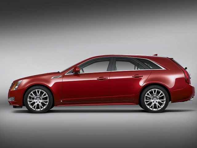 Cadillac's new STS Sport Wagon on video. Image by Cadillac.