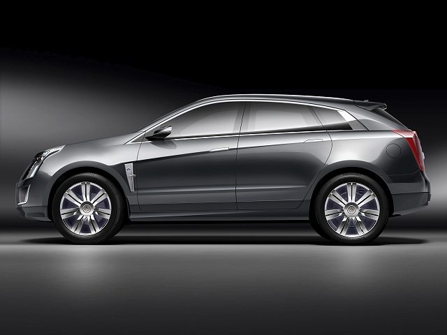 Provoq SUV green at heart. Image by Cadillac.