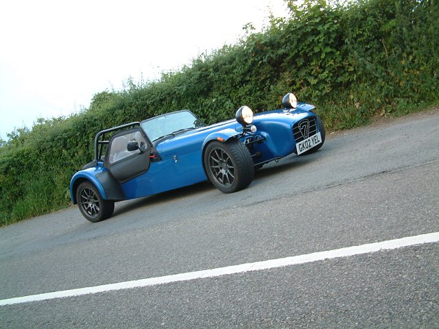 Caterham 7 Roadsport road test. Image by Adam Jefferson.