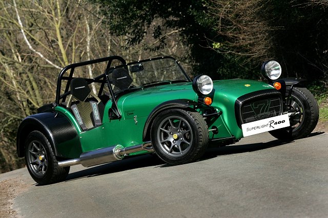 New Superlight boasts 400bhp per tonne. Image by Caterham.