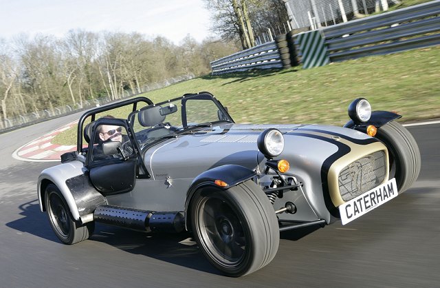 More power suits the new Caterham chassis. Image by Caterham.