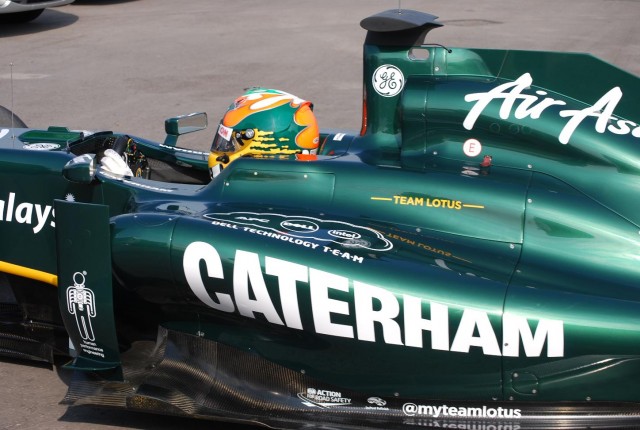 Caterham joins F1 fray. Image by Caterham.