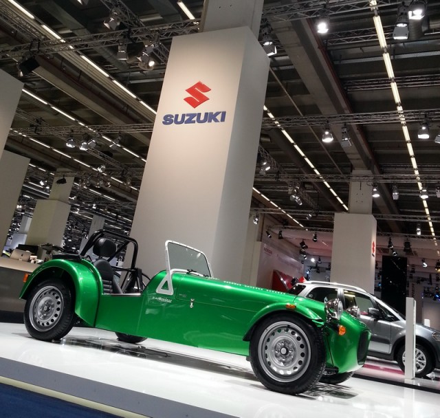 Suzuki-powered Caterham debuts. Image by Caterham.