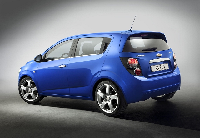 New Chevrolet Aveo for Paris. Image by Chevrolet.