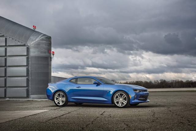 Chevrolet Camaro goes turbocharged. Image by Chevrolet.