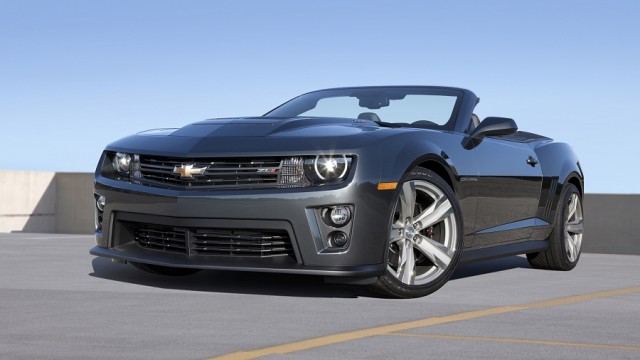 Camaro ZL1 - wind-blown hair guaranteed. Image by Chevrolet.