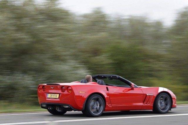 First drive: Corvette Grand Sport Convertible. Image by Chevrolet.