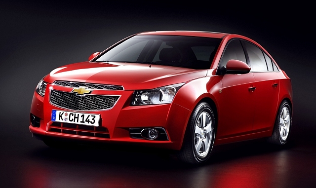 Chevy's new family car cruises in for 2009. Image by Chevrolet.
