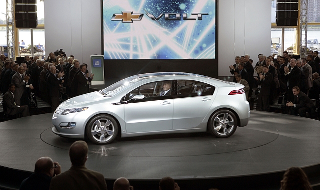 Chevy's Volt of lightning strikes at last. Image by Chevrolet.