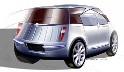 2005 Chrysler Akino concept. Image by Chrysler.