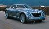 The original 2001 Chrysler Crossfire concept. Photograph by Chrysler. Click here for a larger image.