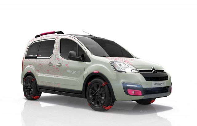 Citroen Berlingo gets an outdoors-y vibe. Image by Citroen.