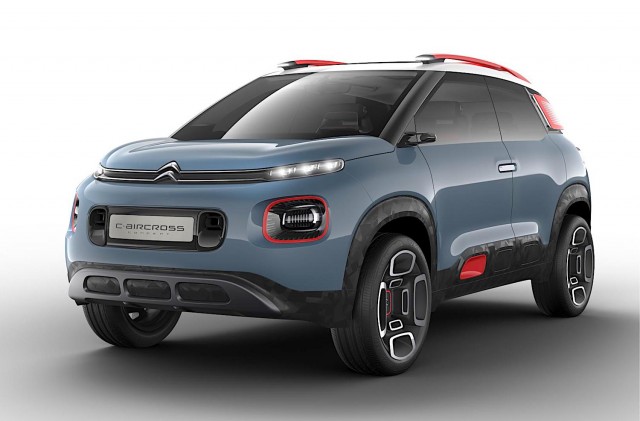 Compact SUV concept from Citroen. Image by Citroen.