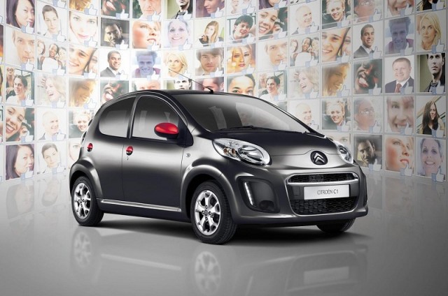 Facebook inspires new limited edition Citroen. Image by Citroen.
