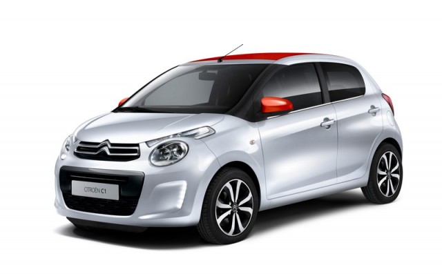 New Citroen C1 is out. Image by Citroen.