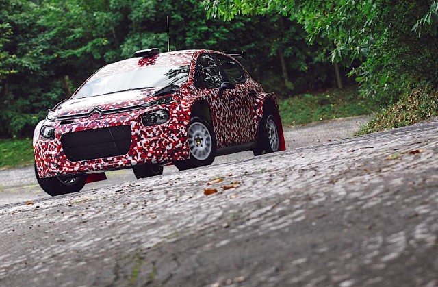 Citroen launches C3 R5 rally car. Image by Citroen.