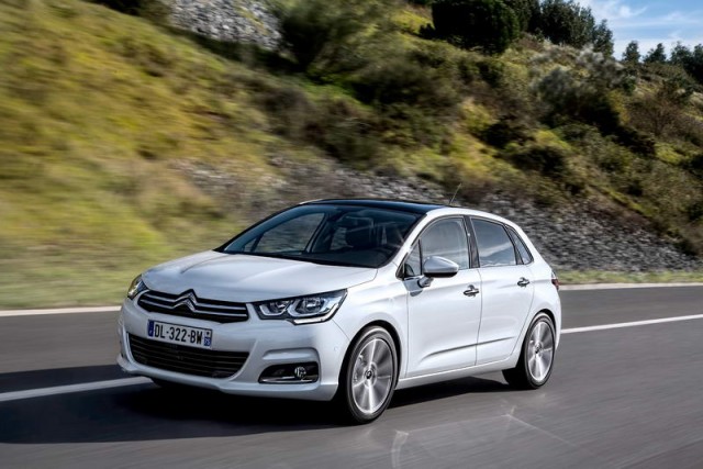 Updated Citroen C4 revealed. Image by Citroen.