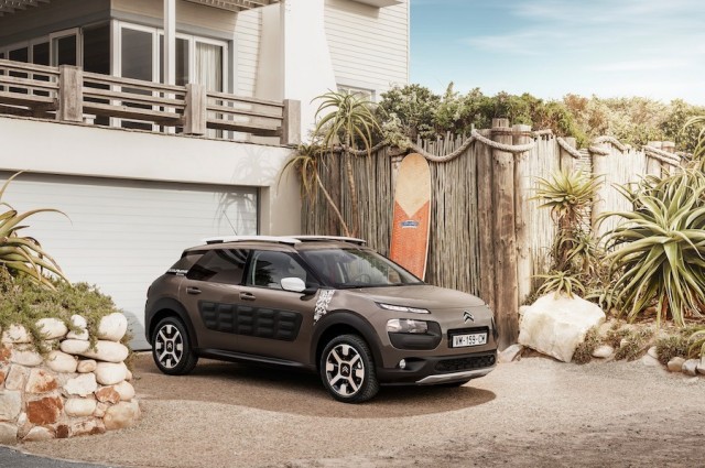 Gnarly! Citroen to sell C4 Cactus Rip Curl. Image by Citroen.