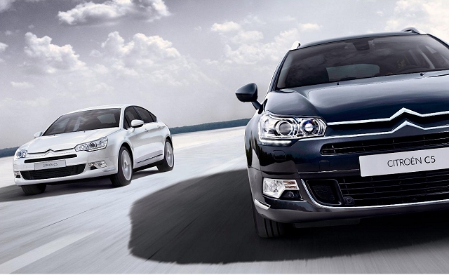 Citroen C5 updated. Image by Citroen.