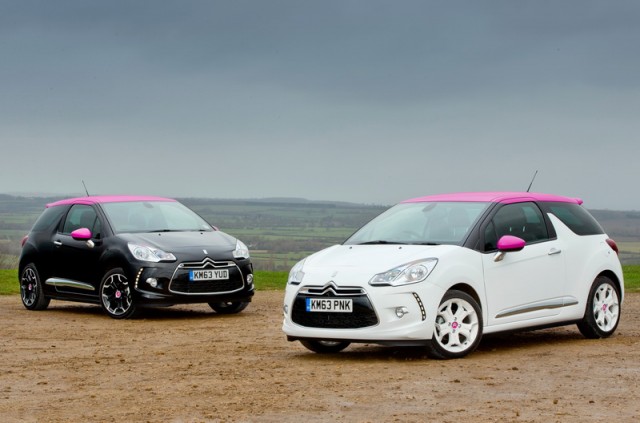 Citroen DS3 in the Pink. Image by Citroen.