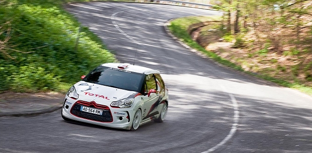First images of Citroen's new junior rally car. Image by Citroen.