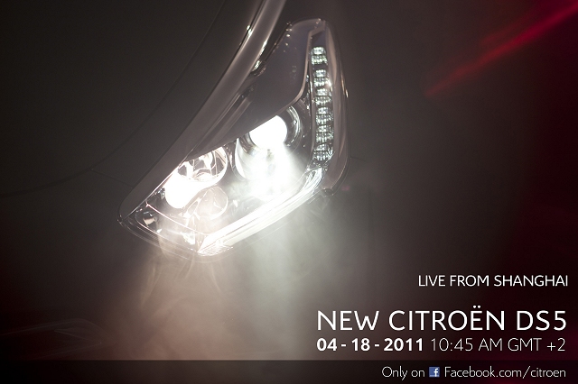 Citroen set to reveal DS5. Image by Citroen.