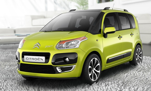 Funky new Citroen C3 Picasso in pictures. Image by Citroen.