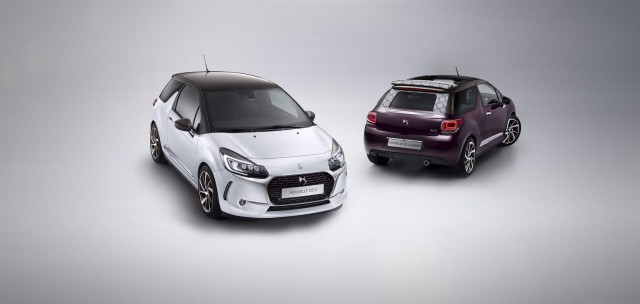 Citroen badging dropped for revised DS 3. Image by DS.