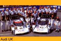 The 1999 Audi Le Mans lineup