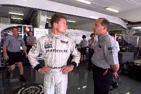 Did Ron Dennis ask David to pick his pace up? It certainly looks like it!