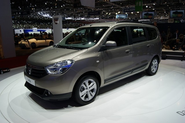 Geneva 2012: Spacious Dacia Lodgy. Image by Headlineauto.co.uk.