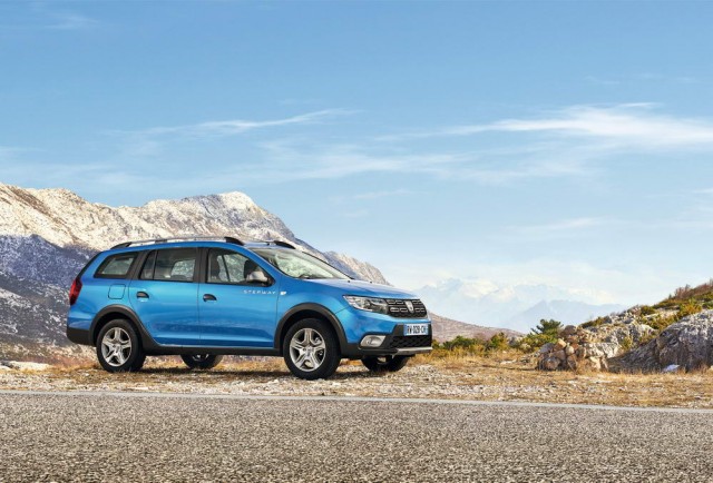 Dacia adds Logan MCV Stepway to family. Image by Dacia.