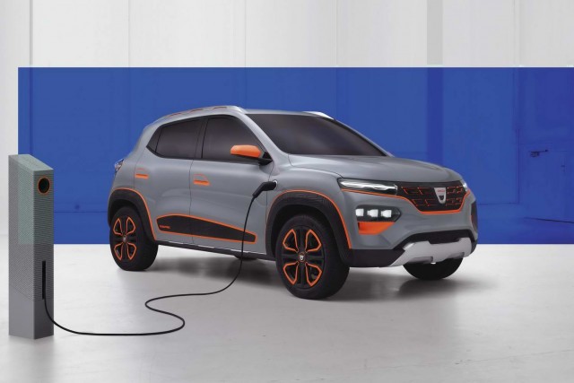 Dacia readies its first electric vehicle. Image by Dacia.