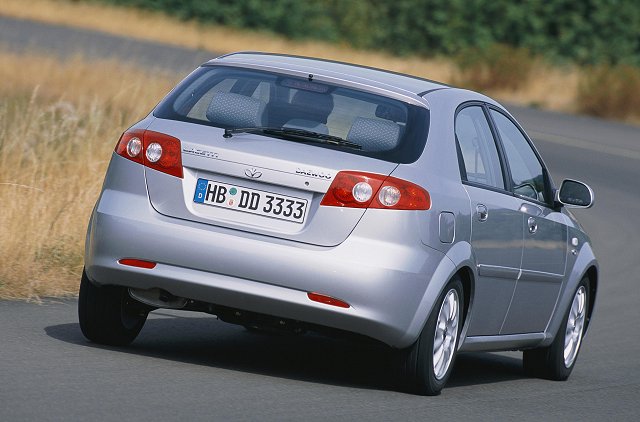 Daewoo Lacetti review. Image by Daewoo.