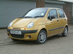 2003 Daewoo Matiz. Image by Shane O' Donoghue.