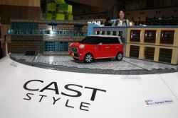 Daihatsu models in Tokyo. Image by Newspress.