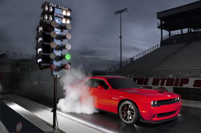 Dodge reveals 600hp+ Challenger SRT Hellcat. Image by Dodge.