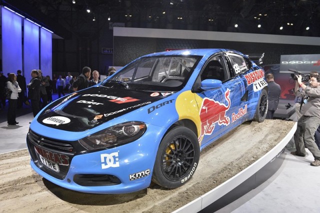 2012 Dodge Dart rally car. Image by Newspress.