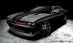 2008 Dodge Challenger Mopar Underground Blacktop. Image by Dodge.